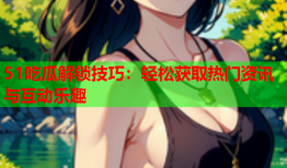 51吃瓜解锁技巧：轻松获取热门资讯与互动乐趣