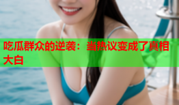 吃瓜群众的逆袭：当热议变成了真相大白