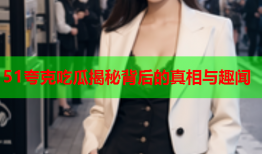 51夸克吃瓜揭秘背后的真相与趣闻