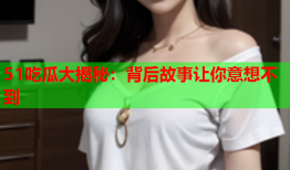 51吃瓜大揭秘：背后故事让你意想不到