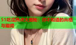 51吃瓜热点大揭秘：你不知道的真相与趣闻