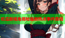 吃瓜新视角揭秘最新热点事件真相