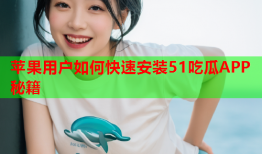 苹果用户如何快速安装51吃瓜APP秘籍