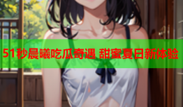 51秒晨曦吃瓜奇遇 甜蜜夏日新体验