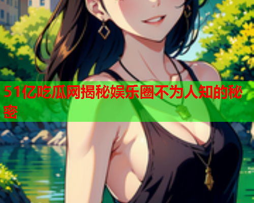51亿吃瓜网揭秘娱乐圈不为人知的秘密