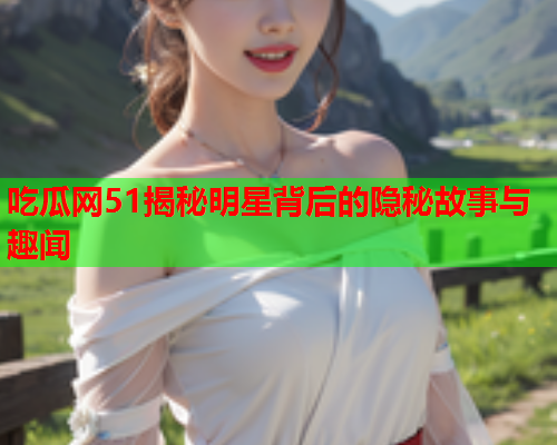 吃瓜网51揭秘明星背后的隐秘故事与趣闻