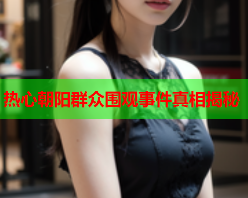 热心朝阳群众围观事件真相揭秘