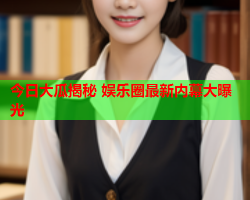 今日大瓜揭秘 娱乐圈最新内幕大曝光