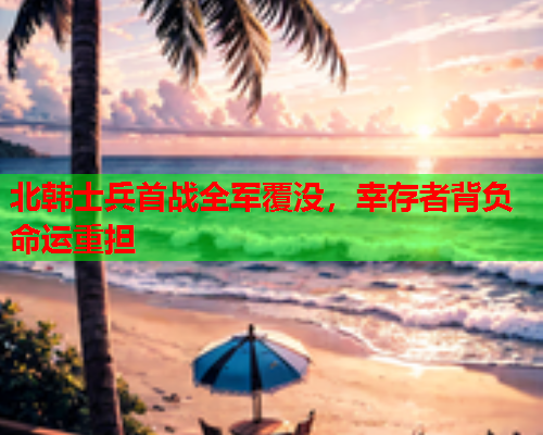 北韩士兵首战全军覆没，幸存者背负命运重担