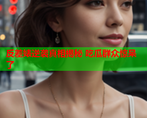 反差婊逆袭真相揭秘 吃瓜群众惊呆了