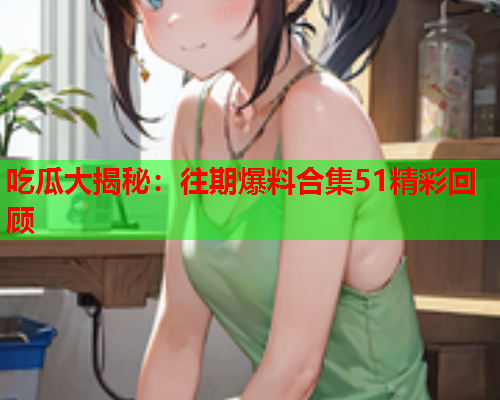 吃瓜大揭秘：往期爆料合集51精彩回顾
