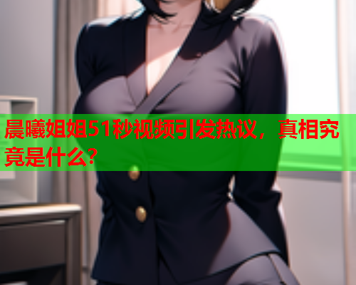 晨曦姐姐51秒视频引发热议，真相究竟是什么？