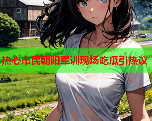 热心市民朝阳军训现场吃瓜引热议
