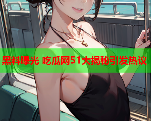 黑料曝光 吃瓜网51大揭秘引发热议